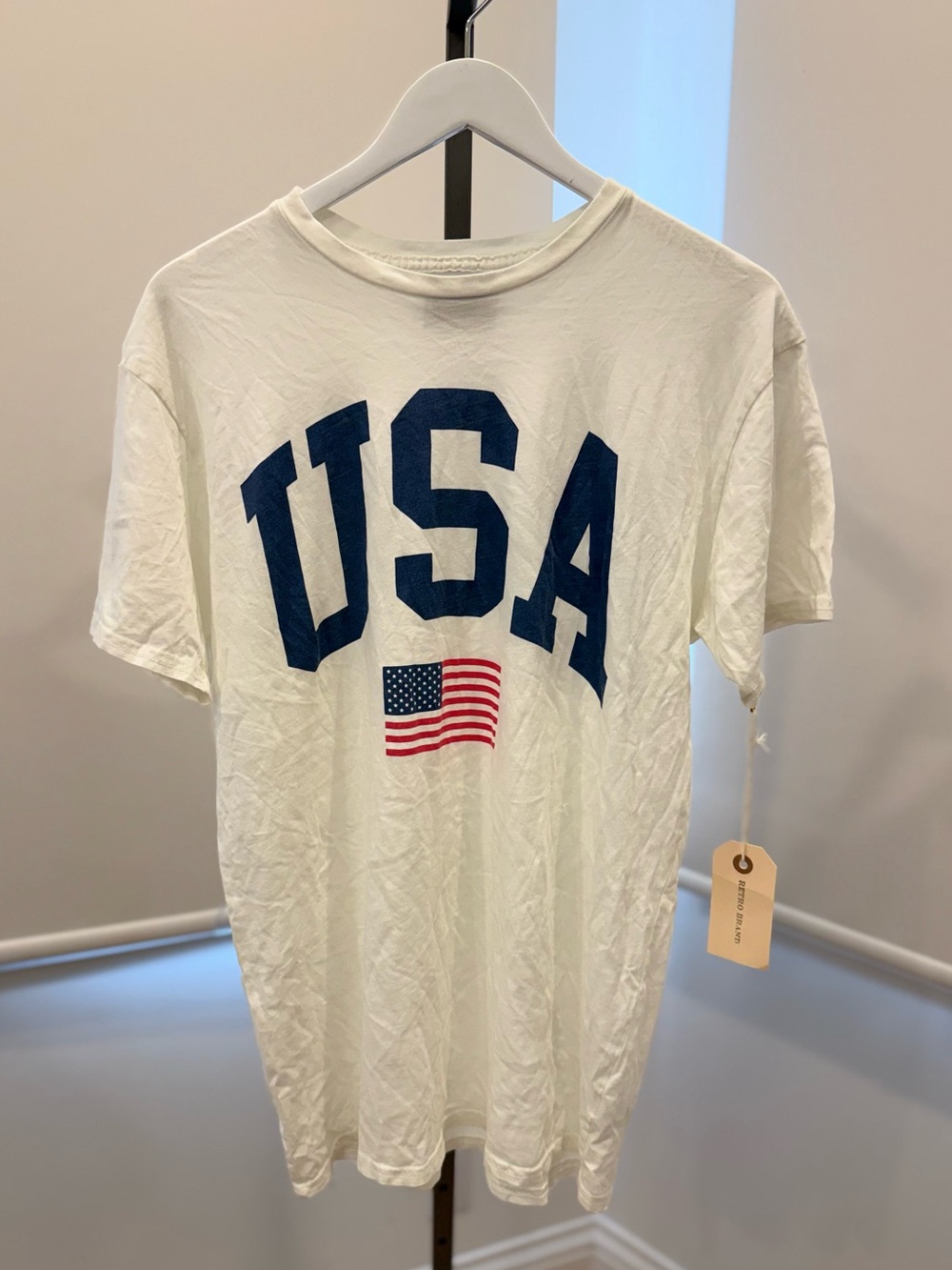 Original Retro Brand USA Tee - Antique White